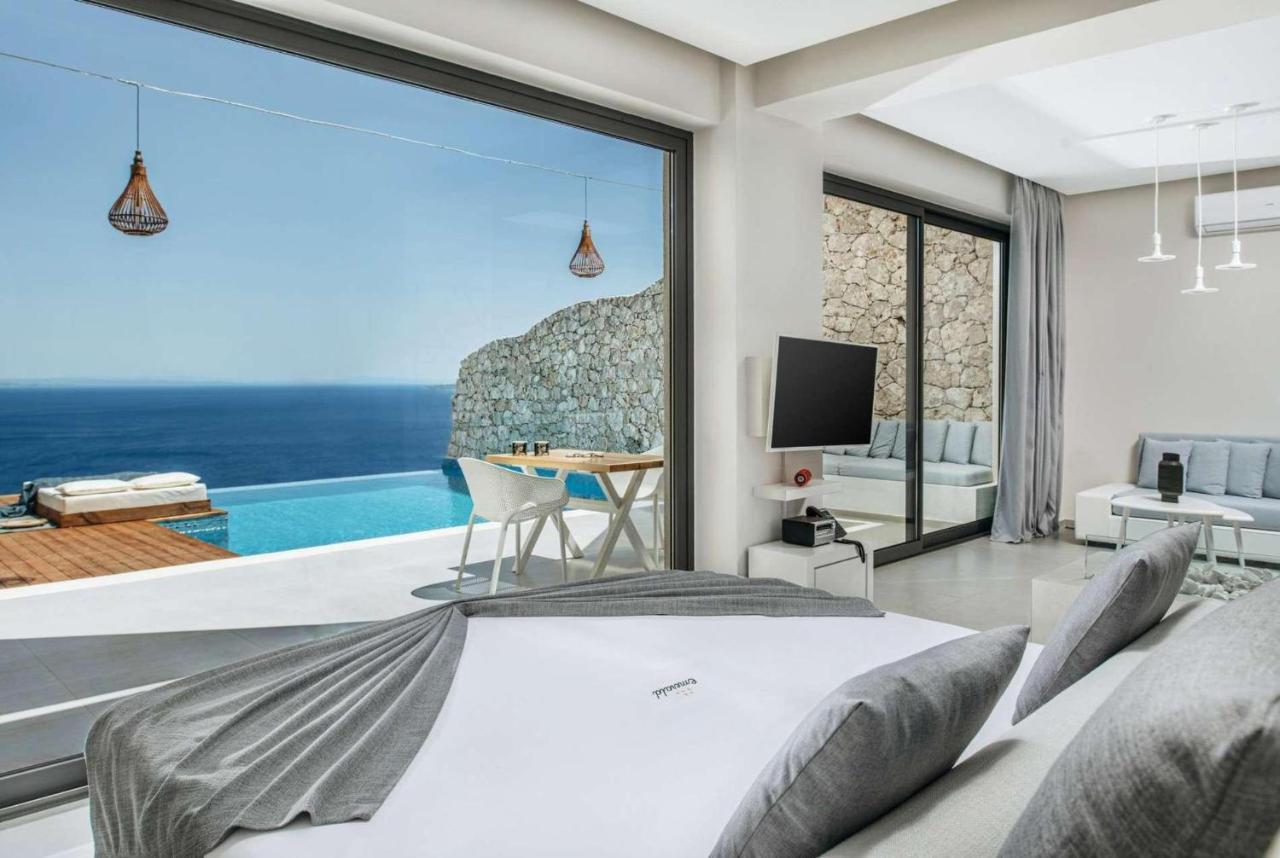 Emerald Cave Suites Ágios Nikolaos Exterior foto